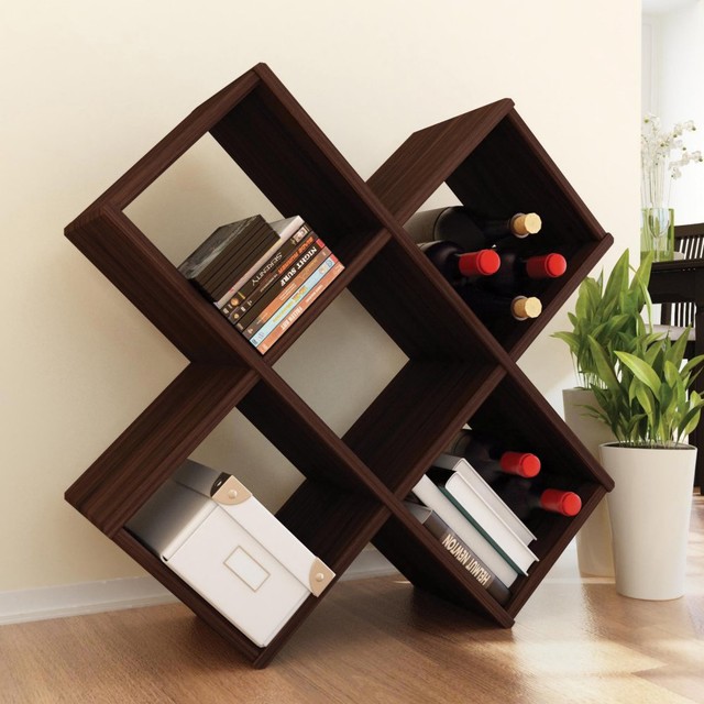 Angled Wall Shelf