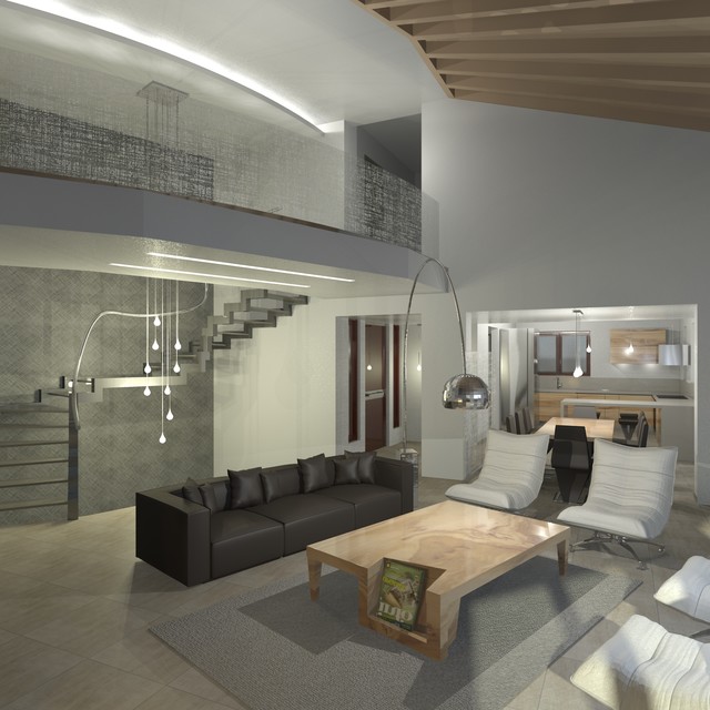 Construction in Greece contemporary-rendering