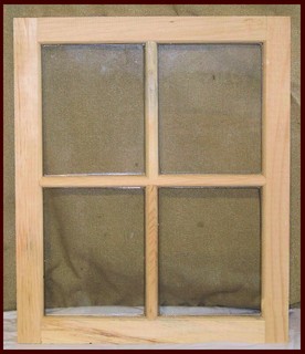 Lite wood window sash for sheds, barns and stables - Traditional ...