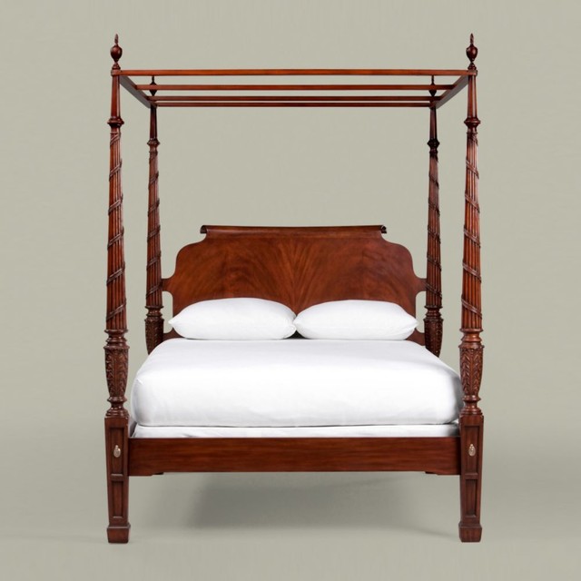 newport laurel canopy bed - traditional - beds - by Ethan Allen