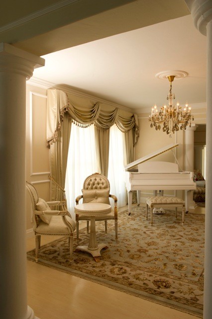 French Country Manor traditional-family-room