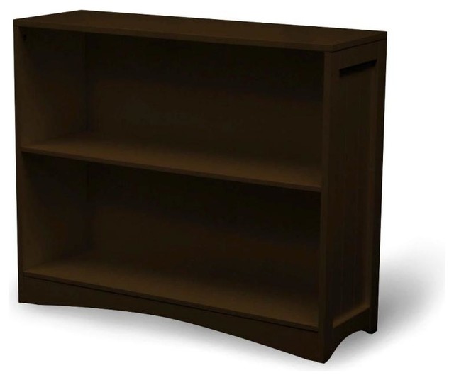 espresso toy box with bookshelf