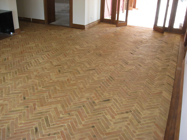 Terracotta Floors mediterranean-