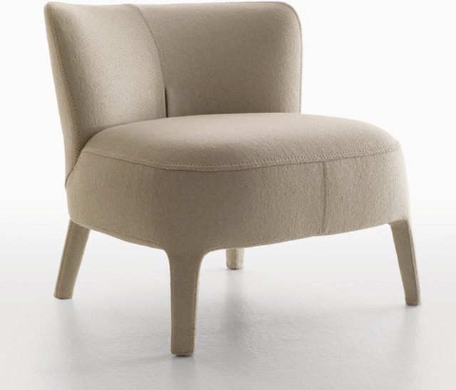 Maxalto Febo Low Back Armchair  Modern  Armchairs And Accent Chairs  by Switch Modern