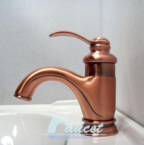 Antique Bathroom Fixtures on Antique Copper Bathroom Basin Faucet 5493c   Contemporary   Bathroom