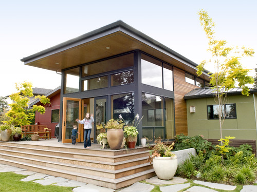 Modern House with Shed Roof