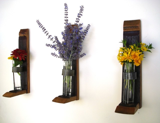 Wall Decor Flower Holder Hanging Holders Recycled Glass And Wine Wall Decor Flower Holder Hanging Holders Recycled Glass And Wine
