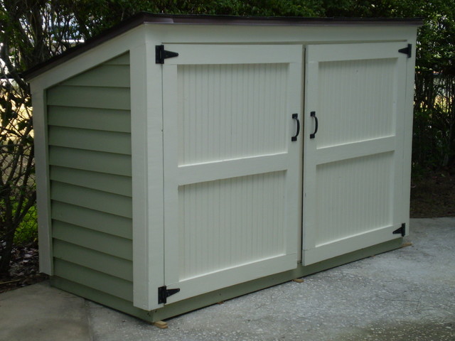 Small Outdoor Storage Sheds - Traditional - Garage And Shed - other 