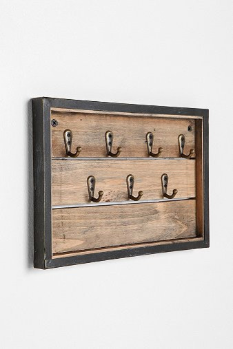 Reclaimed Wood Key Hook - traditional - hooks and hangers - - by ...