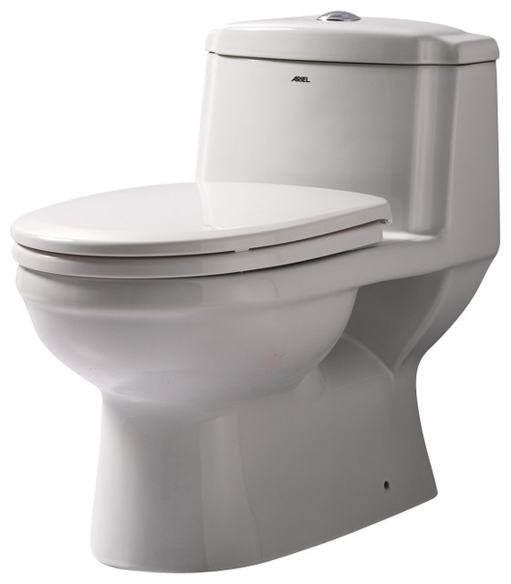 Ariel Platinum Anna TB222M Contemporary European Toilet with Dual Flush