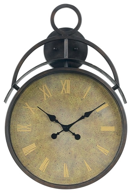 Bronze Wall Clock