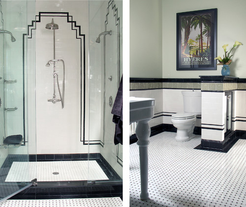 Art Deco bathroom