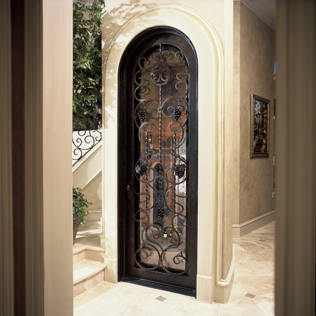 Wine Door Front Doors dallas by Elegante Iron, Inc.