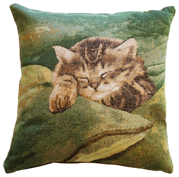 decorative cat throw pillows