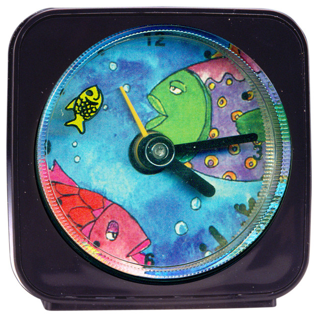 Tropical Fish Alarm Clock Eclectic Alarm Clocks other metro by