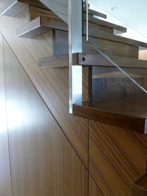Entryway Staircase contemporary-staircase