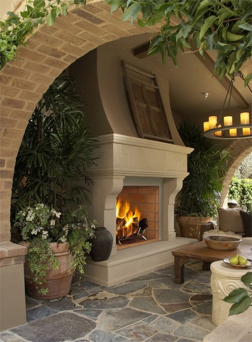 Unique Cast Stone Fireplaces