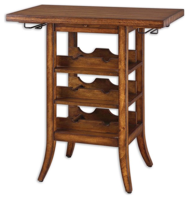 24124 Melbourne, Wine Serving Table by Uttermost Modern Side Tables And End Tables los
