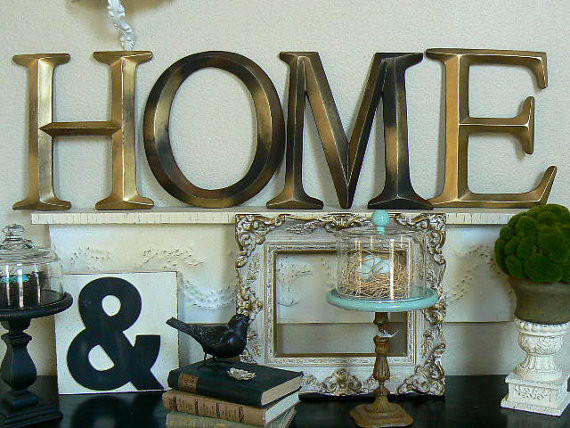 pottery barn style wall letters quot home quot by shabby chic home traditional wall decor by etsy pottery barn style wall letters quot home quot by shabby chic home traditional wall decor by etsy