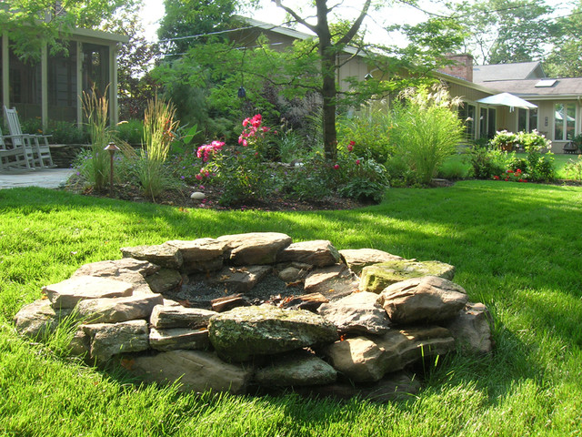 Outdoor Fire Pits - Rustic - Landscape - chicago - by The ...