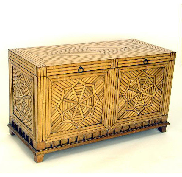 Bamboo Trunk Asian Decorative Trunks by Modern Furniture Warehouse
