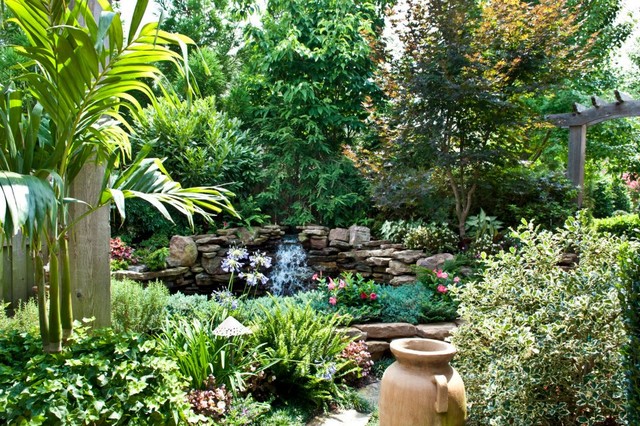 Big ideas in small spaces - traditional - landscape - nashville ...