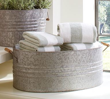 eclectic galvanized metal planter large traditional eclectic galvanized metal planter large traditional
