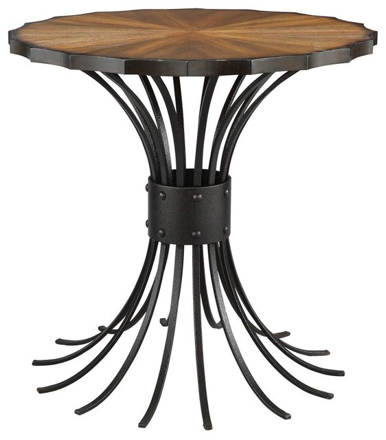 Stein World Market Square Round End Table