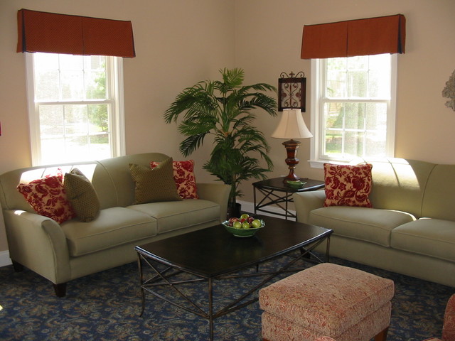 Condominium Clubhouse traditional living room