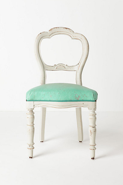 Olmo Chair, Turquoise - traditional - chairs - - by Anthropologie