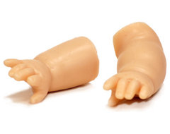 Creepy Baby Doll Arm Soap eclectic bath and spa accessories