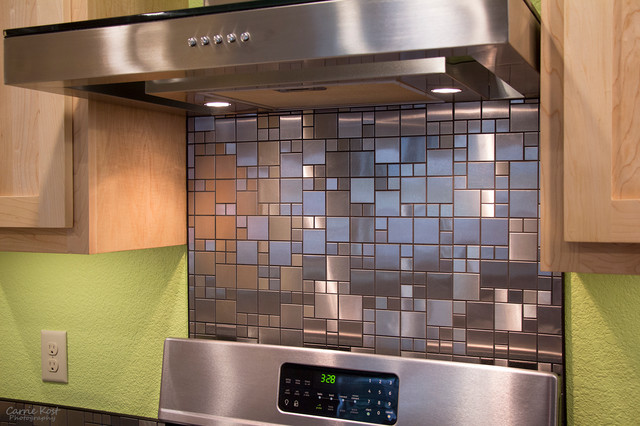 chrome tile kitchen backsplash contemporary milwaukee chrome tile kitchen backsplash contemporary milwaukee