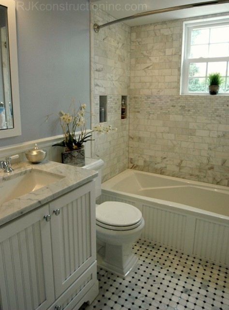 Cape Cod Chic Bathroom - Traditional - Bathroom - dc metro - by RJK