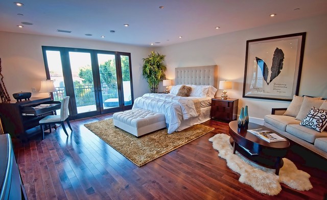 Home Staging - Beverly Hills, CA contemporary-bedroom