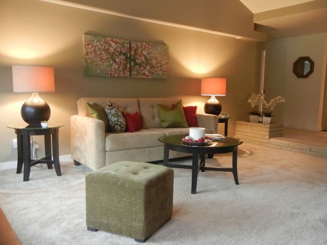 Home Staging - Mercer Island living room