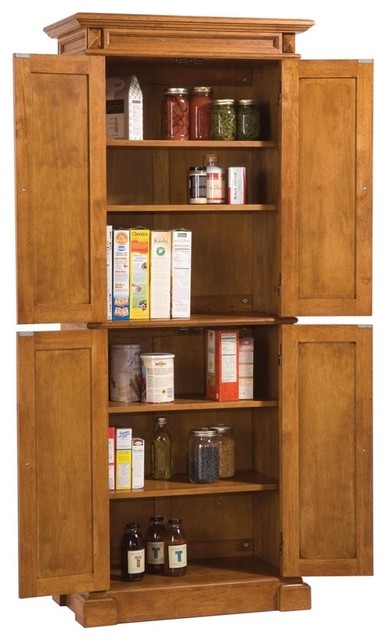 Pantry Storage Cabinet  Contemporary  Pantry And Cabinet 