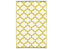 Tangier Rug, Celery and White contemporary rugs