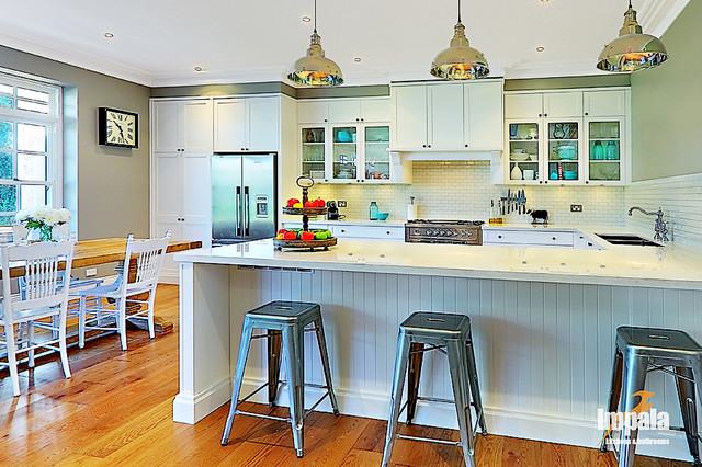 Hamptons Kitchen - Traditional - Kitchen - sydney - by ...