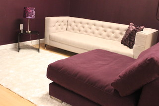Purple Living Room Furniture on Purple And Tan Contemporary Furniture   Living Room   Miami   By Loft