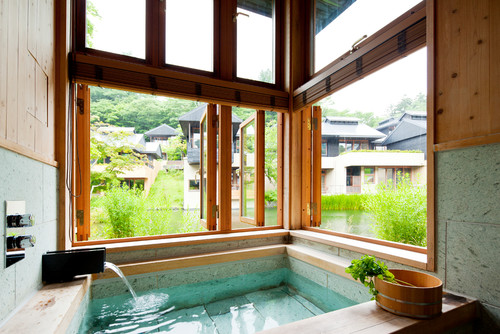 Finaste huset: japanskt bad
