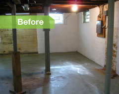 Basement of the Week: Modern Lower Level traditional-