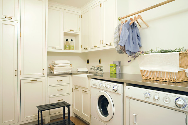 traditional laundry room by Tim Barber LTD Architecture & Interior Design