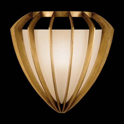 Fine Art Lamps Staccato Gold 1-Light Wall Sconce, Toned Gold Leaf - Modern - Wall Lighting - by ...