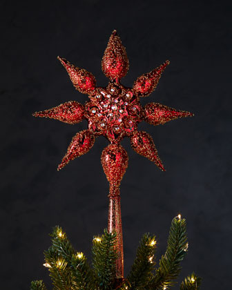 bordeaux star christmas tree topper traditional bordeaux star christmas tree topper traditional