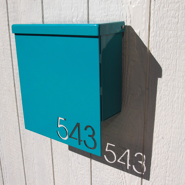 Address Plaques Contemporary Mailboxes indianapolis by Moda