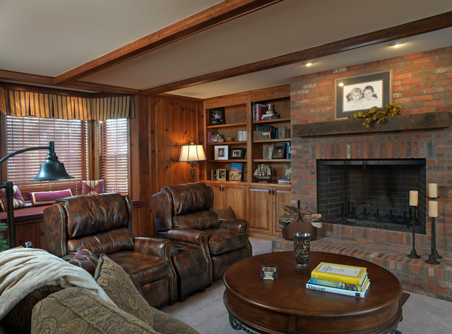 2009 Interior Remodel traditional living room