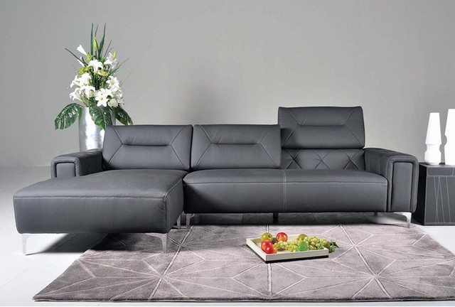 91 Collection Contemporary leather living room furniture for New Design