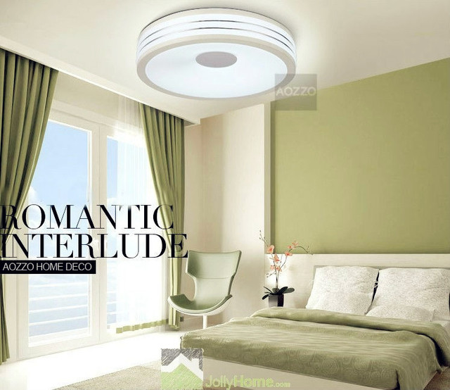 LED Bedroom White Round Ceiling Lights modern-ceiling-lighting