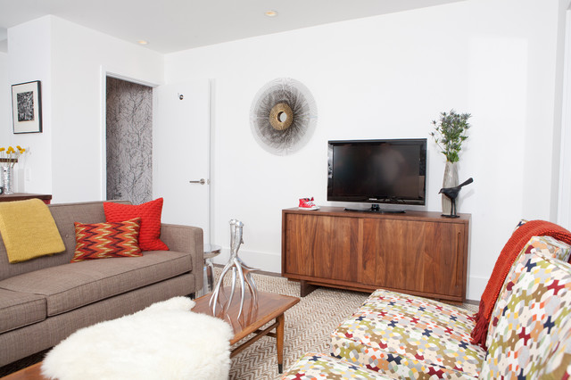 Modern Rustic Living Room modern living room