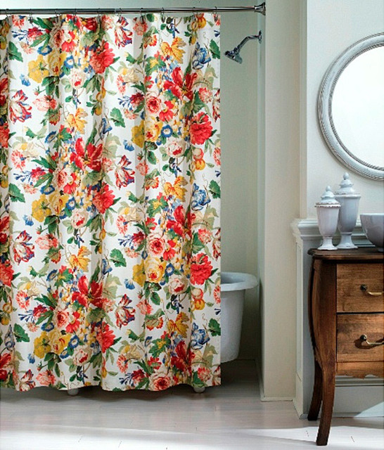 Red And Brown Shower Curtain Shower Curtain with Guns